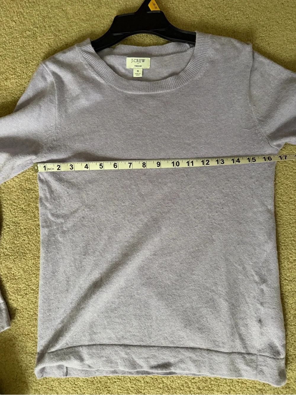 J. Crew Lavender Crewneck Sweater